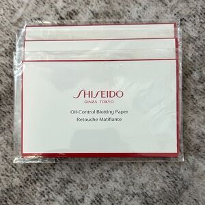 Shiseido Red and White Blotting Paper